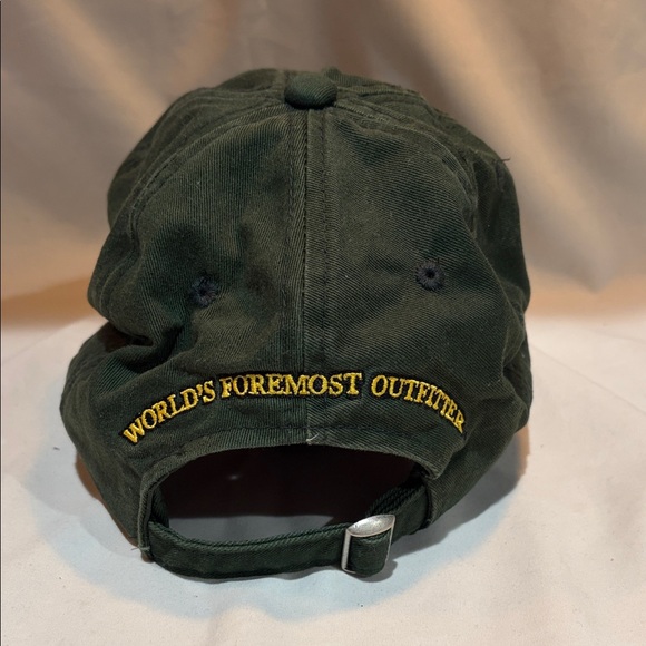 Cabela's Dark Green Cap with Yellow Logo - Picture 2 of 2